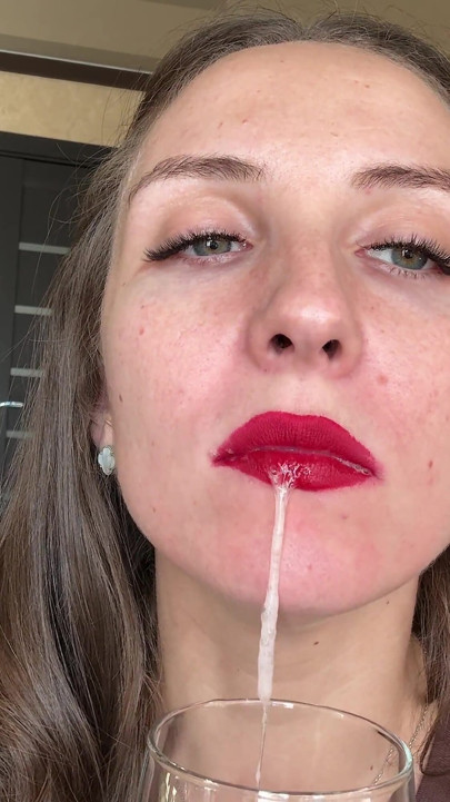 Uvula Spit Close-up POV