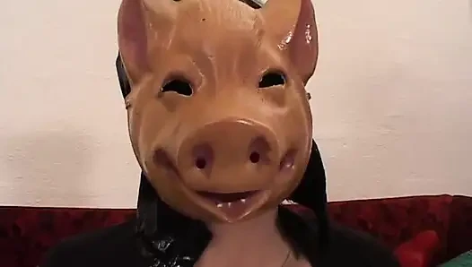 Piggy mit dem lehrer
