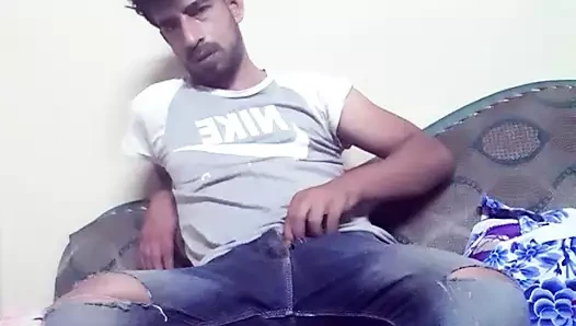 Boy masturbating hard