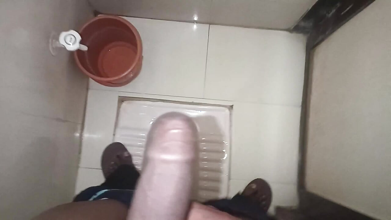 Indiano garoto, três vezes no banheiro, masturbando, sessão tripla de masturbação