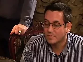 Cute husband gets turned on watching white male fuck his wife