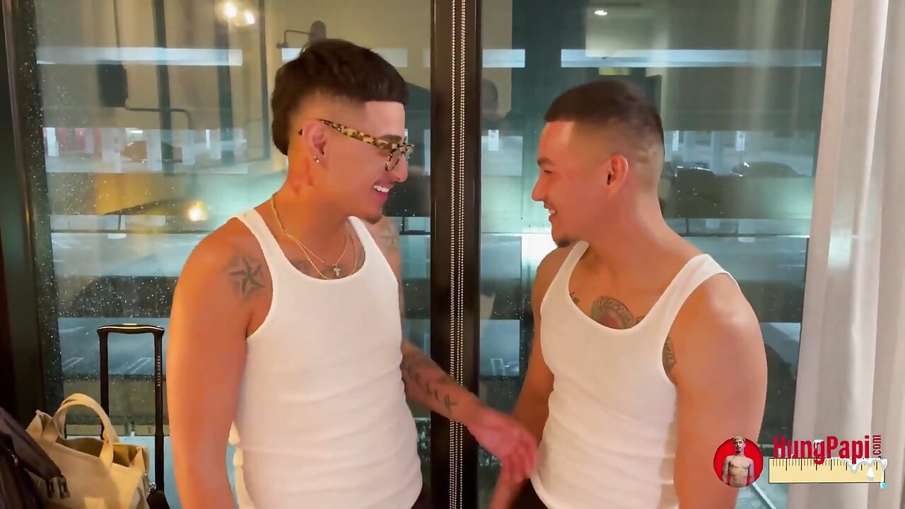 Hung Papi Big Dick Latino Passionate Kissing Fucking Gay Latinos Big Dick
