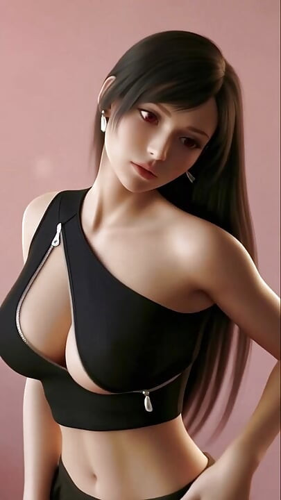 Tifa's verleidelijke dans (T-Ara - sexy liefde) ongecensureerde Hentai AI Generated