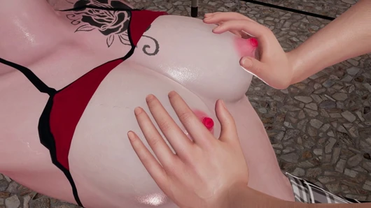 Beck college 3d animasyon - büyük meme masajı inliyor, ayakta vibratör, sıkı göt yalama fışkırtma