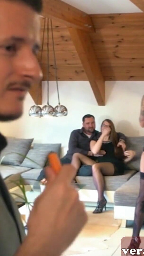 German blonde teen fuck after party with friends | Clip 1