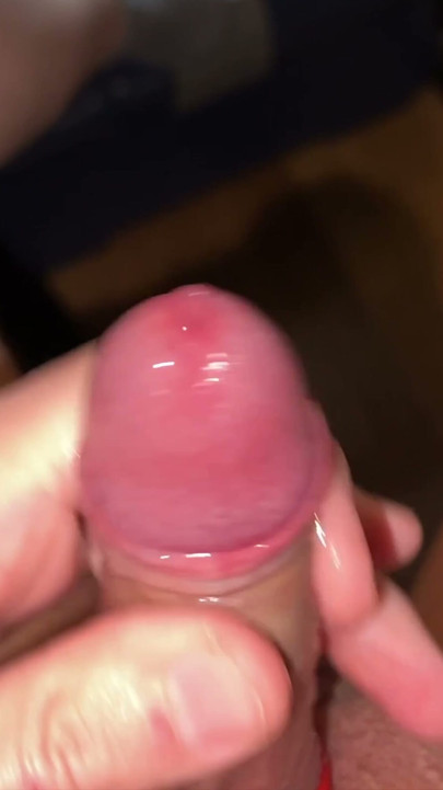 Balls are full = small cock needs to be jerked off! | Clip 1