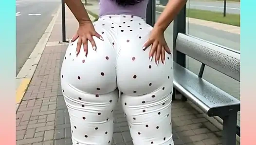 Dicker arsch in der Öffentlichkeit