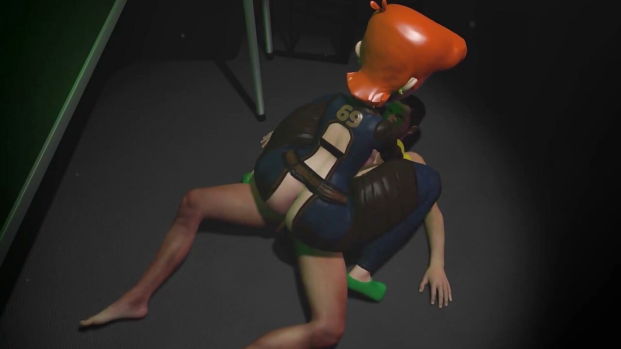 La maman de Dexter chevauche une bite dans Vault 69 | Parodie de laboratoire de Fallout > Dexter