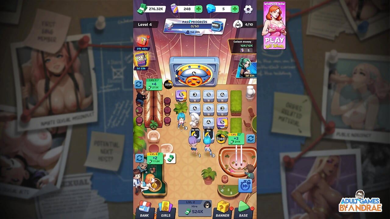 Juego De Escuadrón De Puta Parte 1 - Kelly & Tiffany Se Unen a La Tripulación
