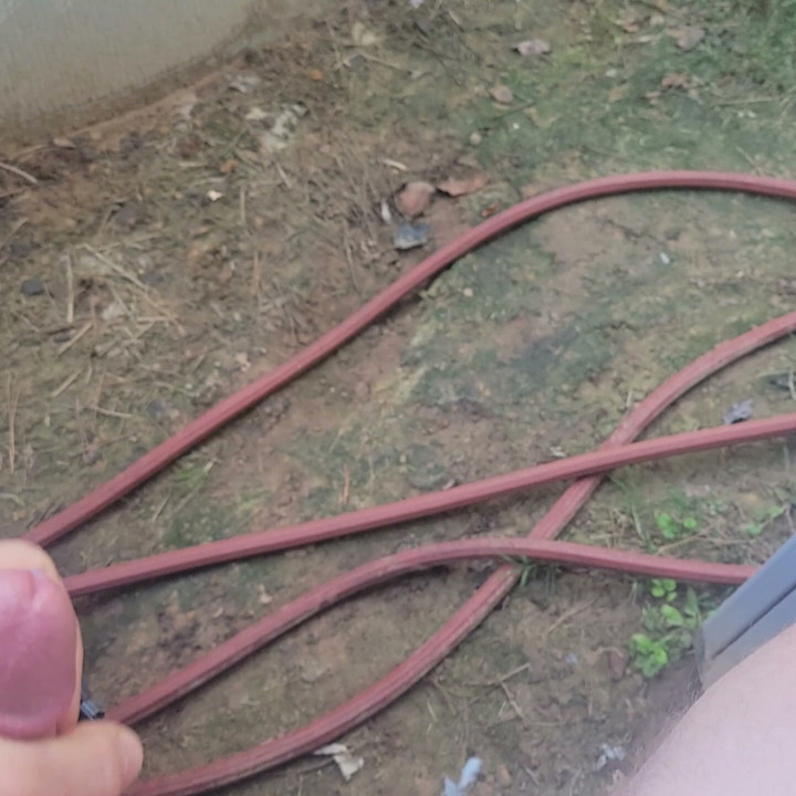 just enjoying the outdoor cumshots