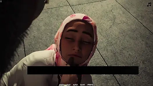 Muslim Maid Girl Sucking Older Boss Cock