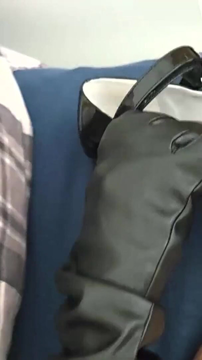 My wife's first extreme shoe-gagging experience, and she insists on muliple cumshots on her patent ballerina shoes 35 | Clip 1