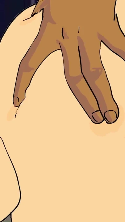 Iconic moment from "Tempting Big Ass Ebony African Fucked by Long Curved Black Dick (Hentai Uncensored)"