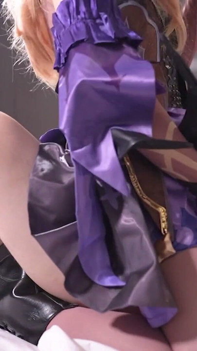 Handjob Edging Genshin Impact Fischl Cosplayer get Fucked, Asian Hentai Shemale Cosplay 5 | Clip 1