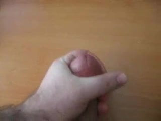 cum on table...