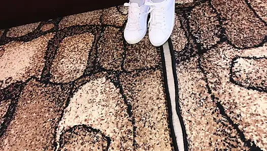 Foot Fetish Sneakers Sock and Bare Feet/sfw