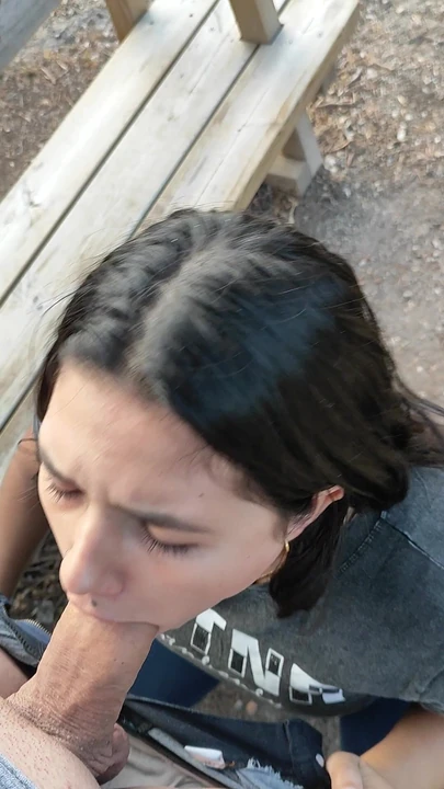 Teen sucking hard