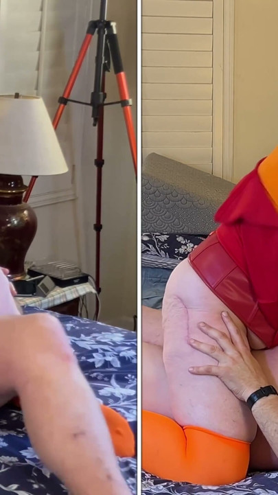 Granny Carmen's Velma Dinkley: Cock Sucking, 2 Position Fucking Creampied Sleuth Shut 63025CAMS1245M | Clip 1