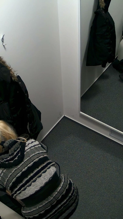 Czech Cabins 2: Fat-ass Blonde Slut Bares It All - She Knows the Camera Loves Her!