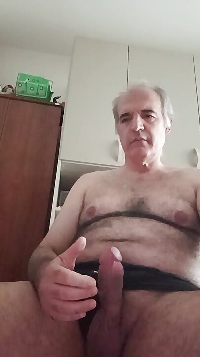 A Long Hot Masturbation of My Hard Cock on a Saturday in July