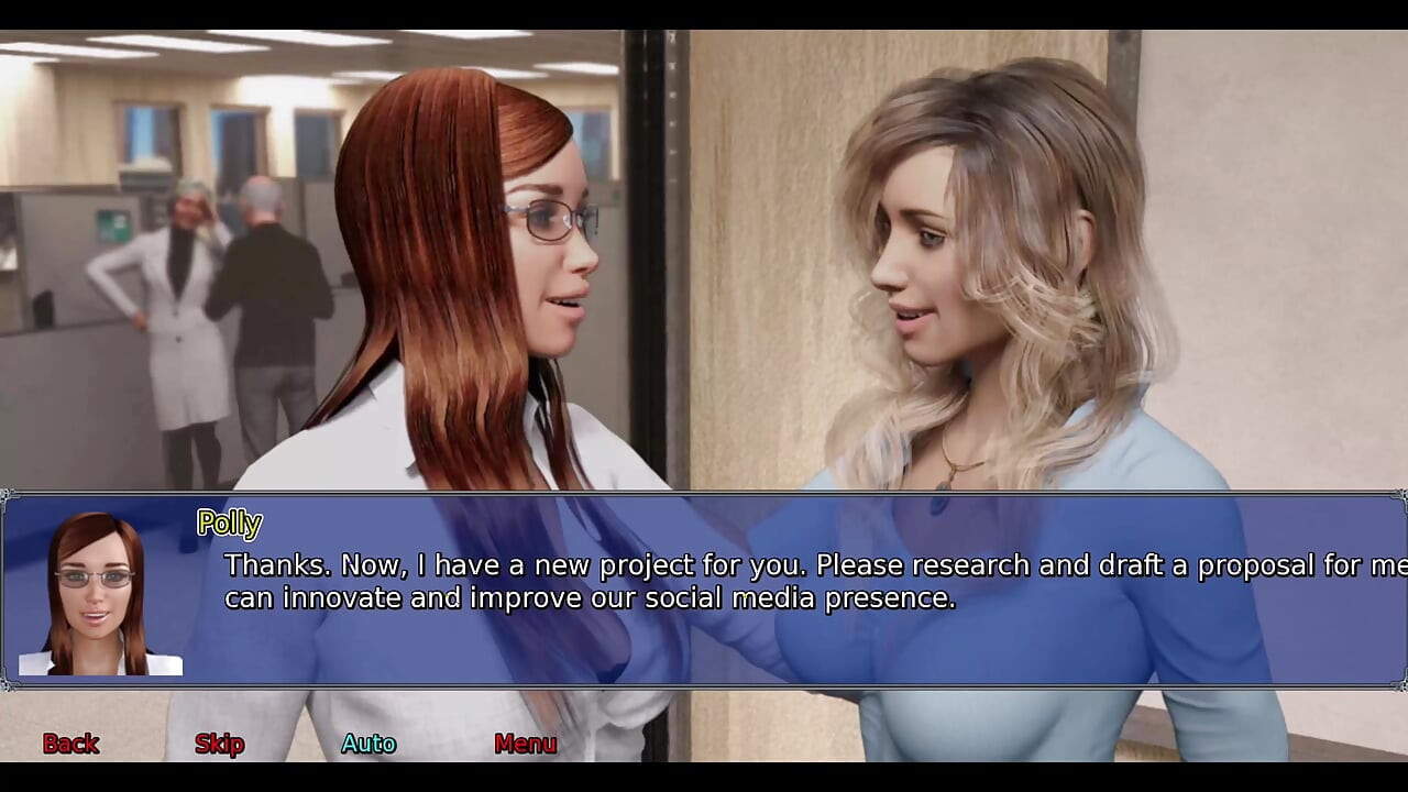 The office wife #7 - Dixon played with a bullet vibrator on stacy.