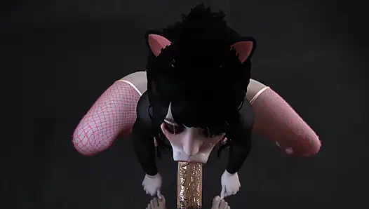 POV Deepthroat From a Pet Girl - Teen Blowjob