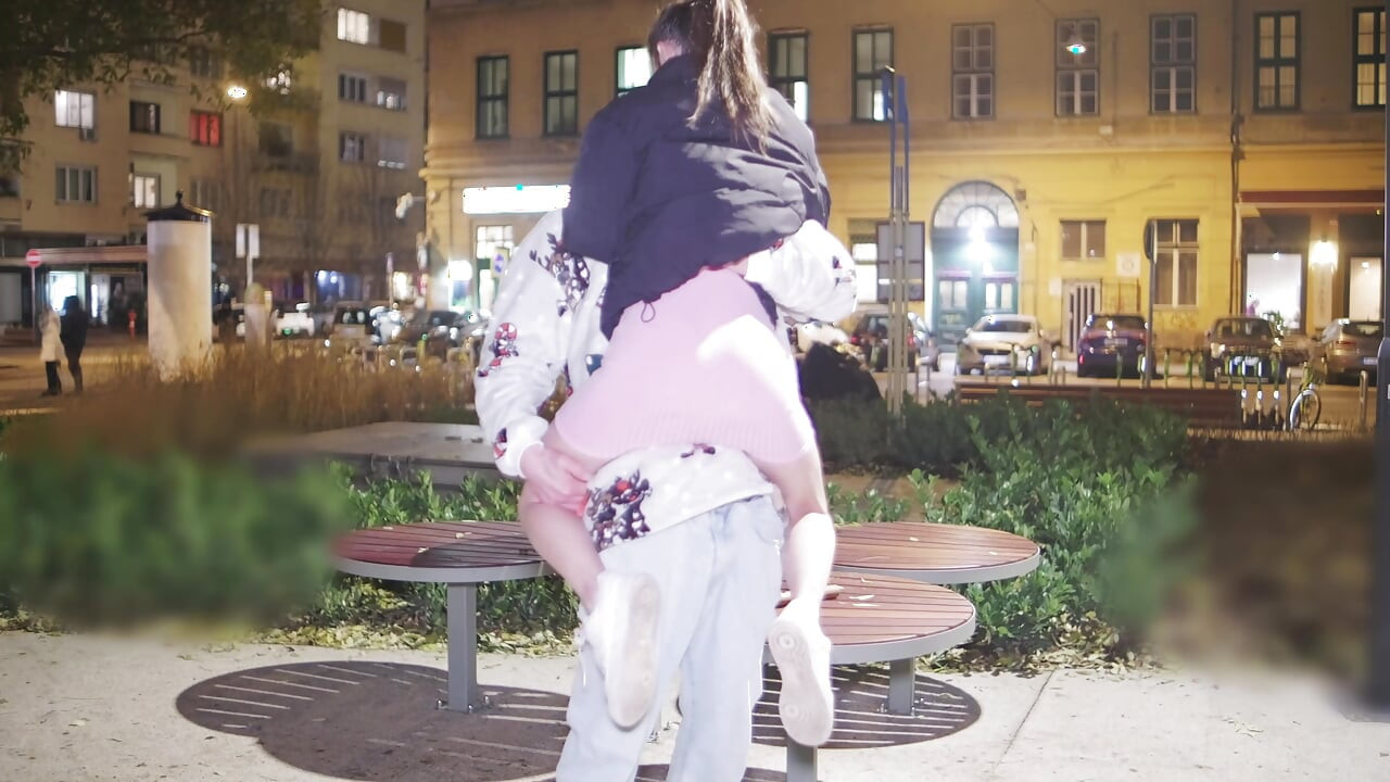 "CUM INSIDE ME!" - Petite Italiana Eva Generosi Picked Up In Public For Pussy Creampie