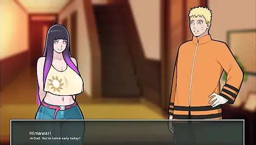 Konoha MILFs Part 38 - Naruto Almost Caught Hinata Masturbating Her Stepson in the Bathroom - by Eroticgamesnc