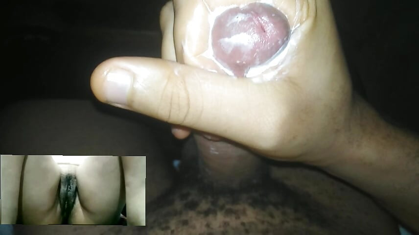 Masturbating