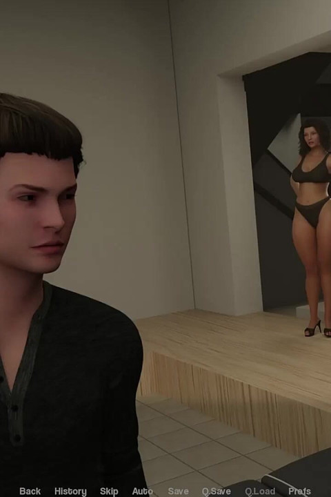 Orta yaşlı seksi kadın baddie odasında aldatıyor - evden uzakta - 3 boyutlu porno oyunu