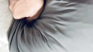 Watch me how I fuck this pillow