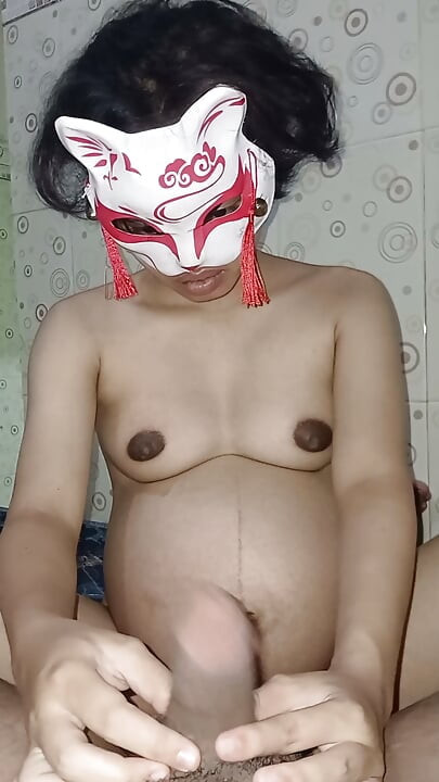 Tomboy chick sighs deliciously