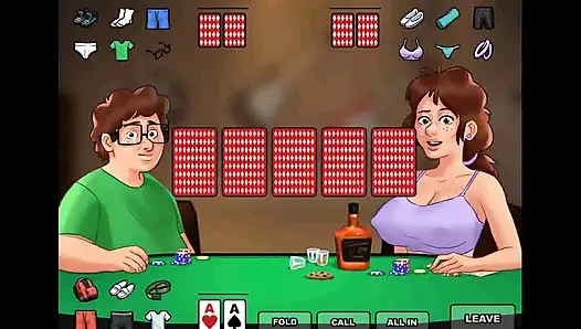 Летняя сага: играю в стрип-покер с милфой, эпизод 170