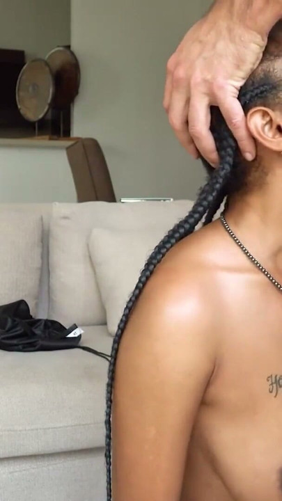 This BIG ASS EBONY teen wanted England bad... climbed on my cock and SWALLOWED CUM for it | Clip 1