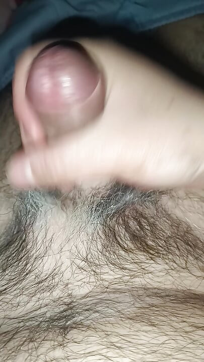 Touching my cock