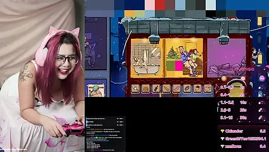 МОИ ПОКЛОННИКИ ШЛЕПАЮТ И ТРАХАЮТ МОЮ ЗАДНИЦУ, ПОКА Я ИГРАЮ ПОПКУ В ИГРЕ НА ПОТОКЕ