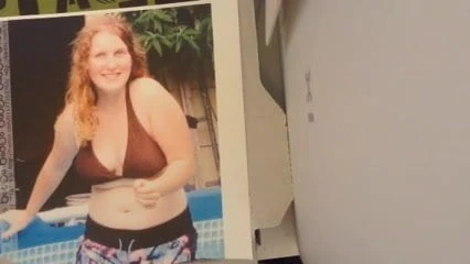 I cummed tributed this hot girl sexy belly button