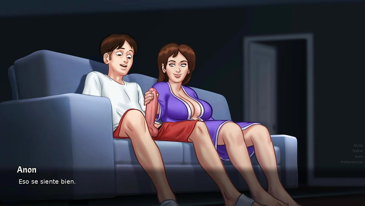 Мачеха хочет новый сексуальный опыт с ее ней постоянно - SummerTime Saga