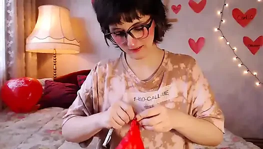 Pertunjukan webcam valentine - bagian 3