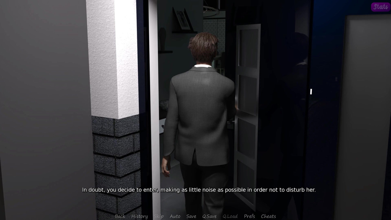 我继兄弟的妻子 #57 - 詹妮弗一边观看色情片一边抚摸自己并亲吻 John - 演示