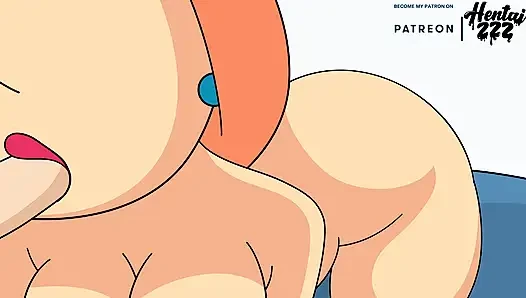 AILE BABASı LOIS GRIFFIN'IN IÇINE BOŞALıYOR STAN AMERIKALı BABA PORNO