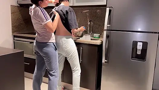 My ex makes me oral in his new apartment!!