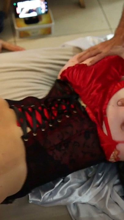 146 - French Slut, Satin Lingerie, Rimming, Blowjob, Fuck | Clip 1