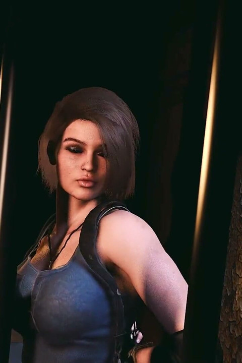 Jill Valentine Had Bondage Sex on the Street