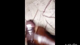 Mature black man cums while screaming