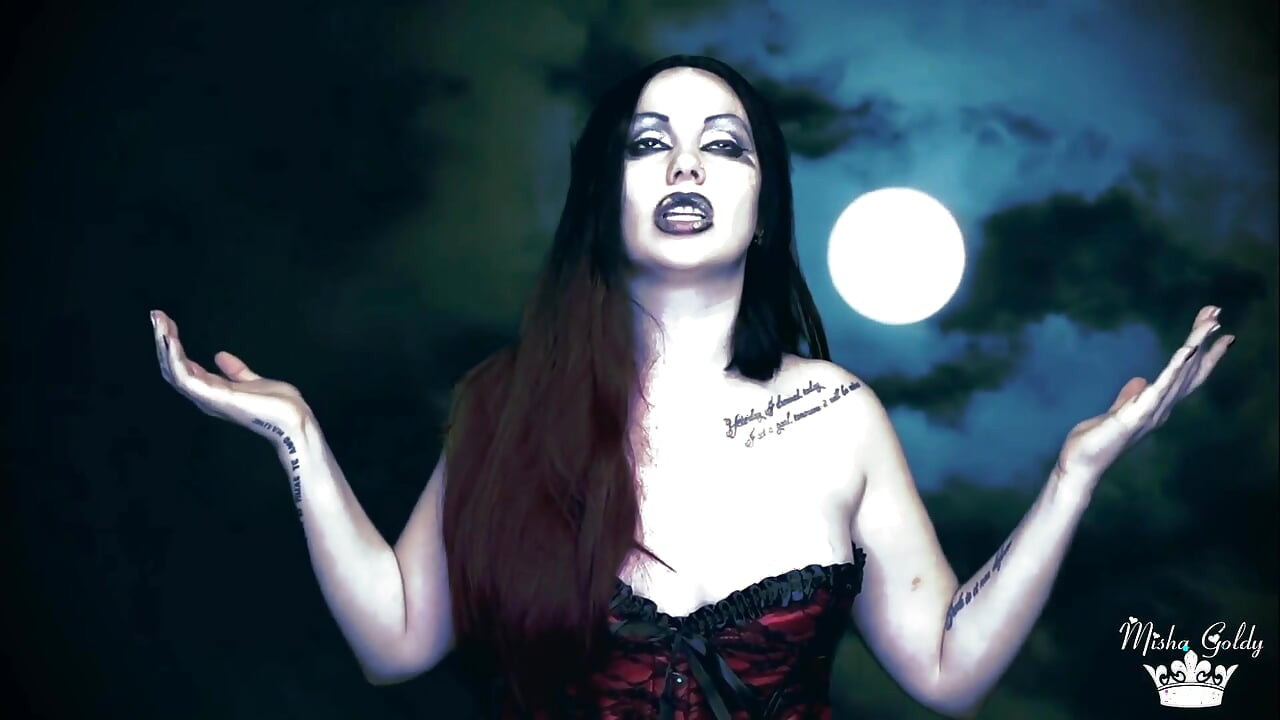 Cruel Banshee Will Eat You and Resurrect You Again and Again After You Cum in Her Mouth