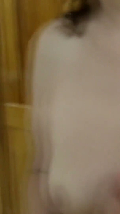 My completely naked stepmother masturbates and fingers herself, then grabs my dick. | Clip 3
