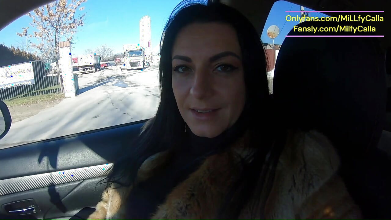 Tight Cameltoe Tease, Public Lingerie Shopping & Facial by the Train Tracks