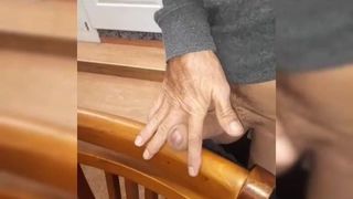 Str metiendo mi gran polla mojada sin cortar en kik