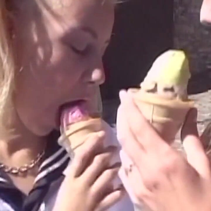 Blonde Mature Beauty Rides Hard Cock Outdoors